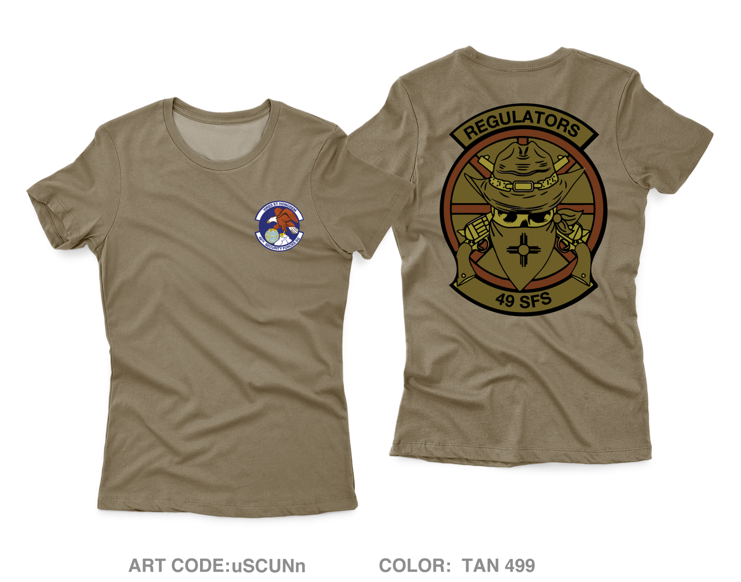 49th SFS Core Women's SS Performance Tee - uSCUNn