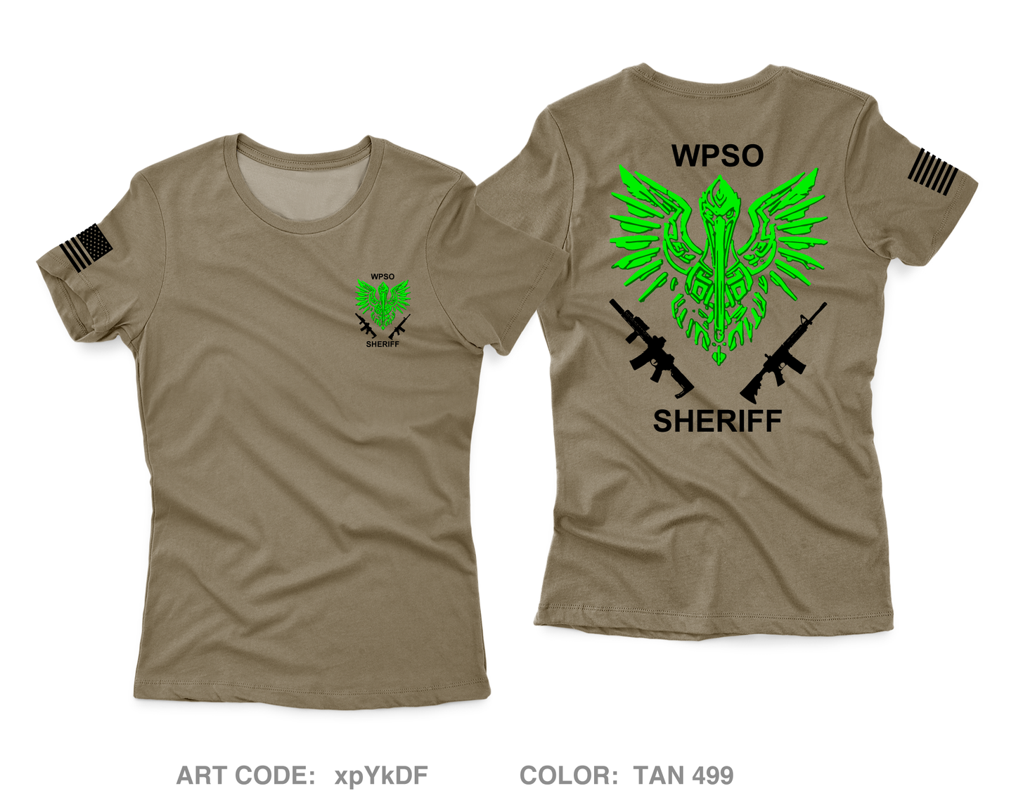 Washington Parish Sheriff’s Office Core Women's SS Performance Tee - xpYkDF