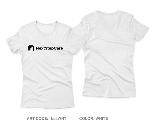 Next Step Care Core Women's SS Performance Tee - bssWNT