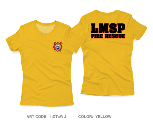 La Mesilla Fire Rescue Core Women's SS Performance Tee - hDTcWU