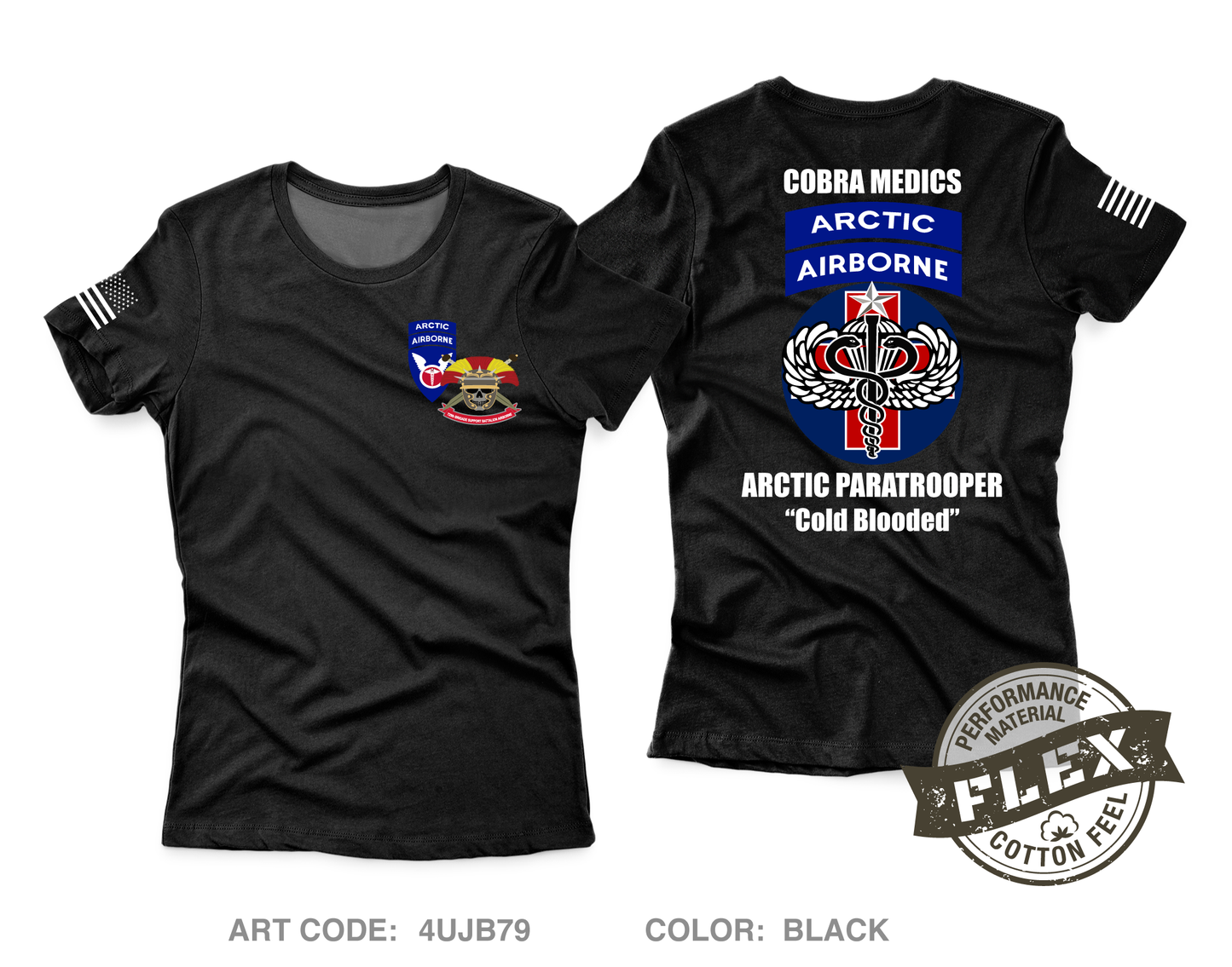 Cobra Medics 725 BSB Core Women's SS Flex Performance Tee - 4UJB79
