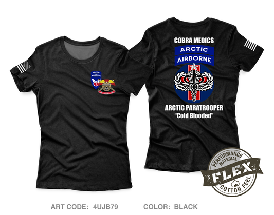 Cobra Medics 725 BSB Core Women's SS Flex Performance Tee - 4UJB79