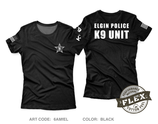Elgin K9 Unit Core Women's SS Flex Performance Tee - 6AMfEL