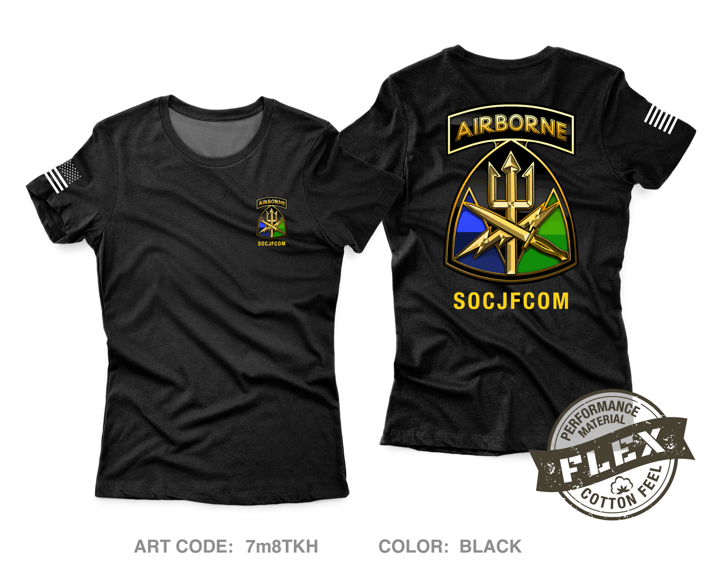 Light Fighter Veterans Core Women's SS Flex Performance Tee - 7m8TKH
