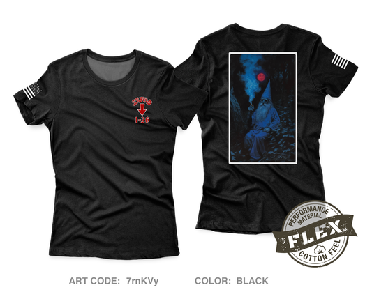 Shady Spades Forward Operation Detatchment Core Women's SS Flex Performance Tee - 7rnKVy