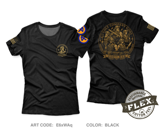 G CO Gods Core Women's SS Flex Performance Tee - E6xWAq