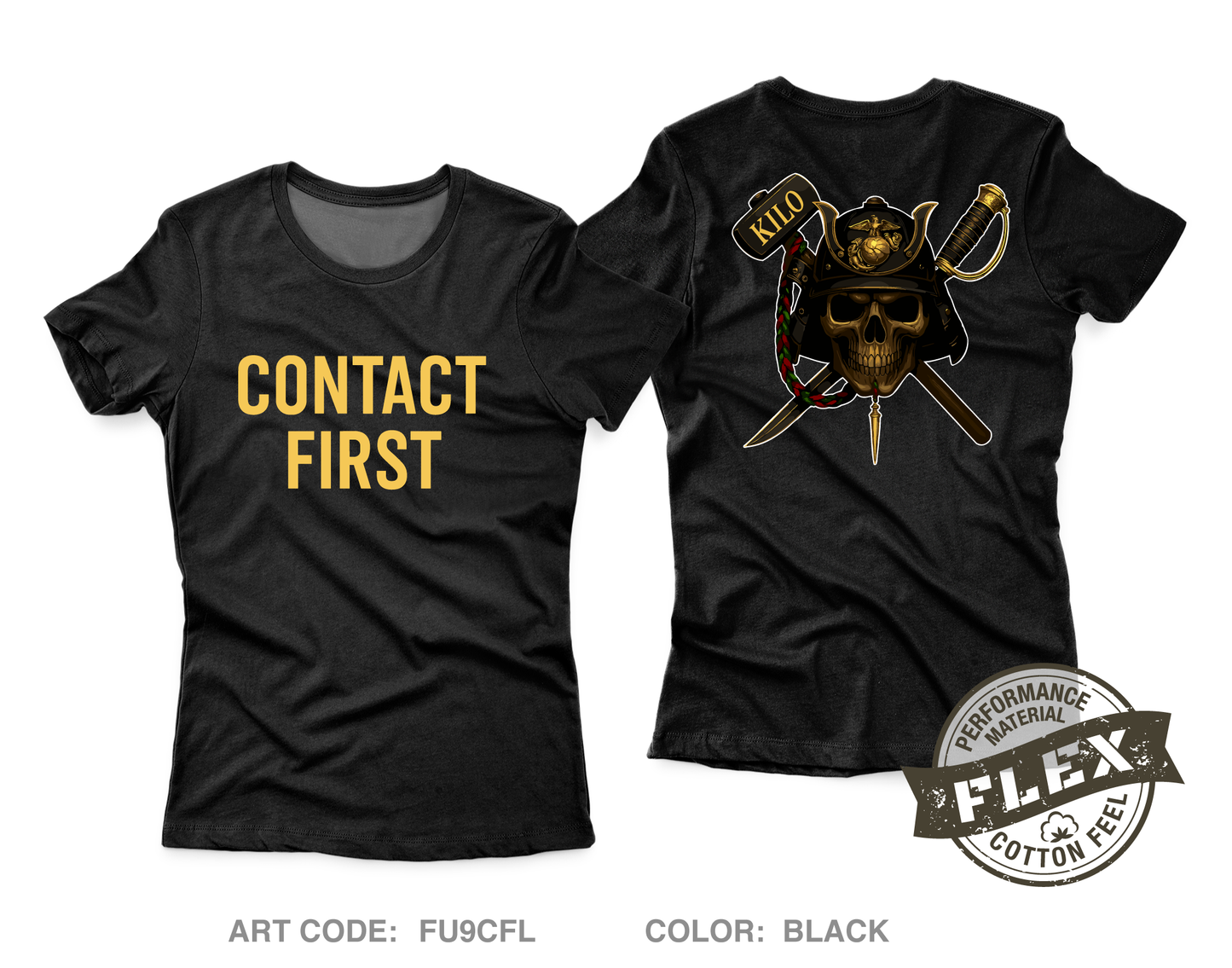 3rd Battalion 5th Marines Core Women's SS Flex Performance Tee - FU9CFL