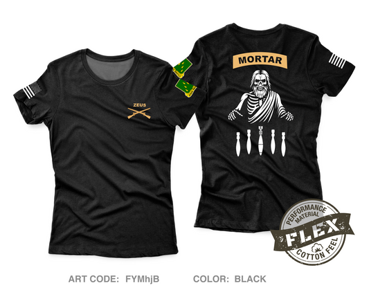 HHC MORTARS 4-70 AR Core Women's SS Flex Performance Tee - FYMhjB
