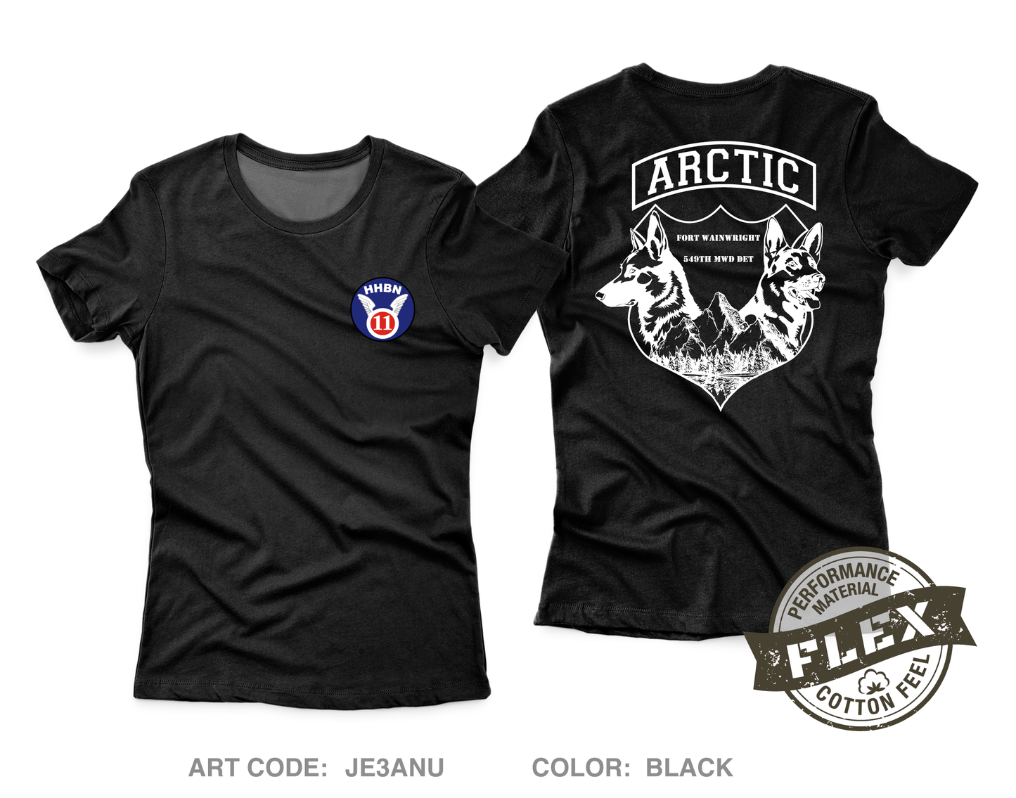 549TH MWD DET Core Women's SS Flex Performance Tee - JE3ANU