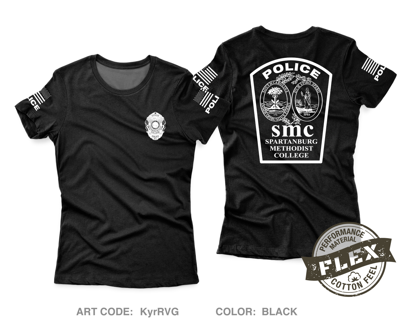 SMC PD Core Women's SS Flex Performance Tee - KyrRVG