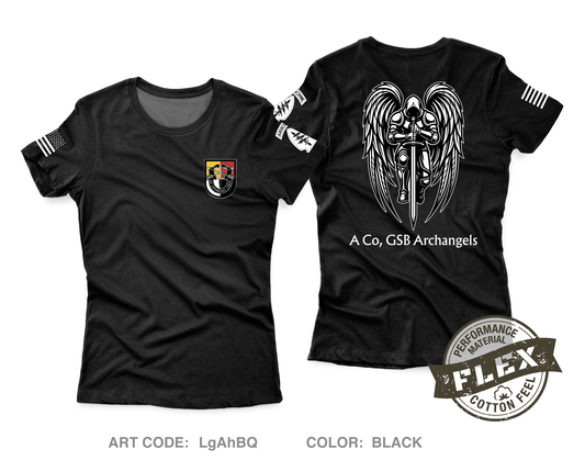 A Co, GSB, 3SFG(A) Core Women's SS Flex Performance Tee - LgAhBQ