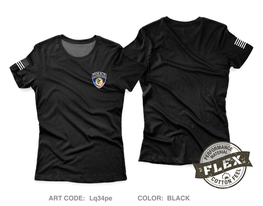 Manhattan Police Department Core Women's SS Flex Performance Tee - Lq34pe