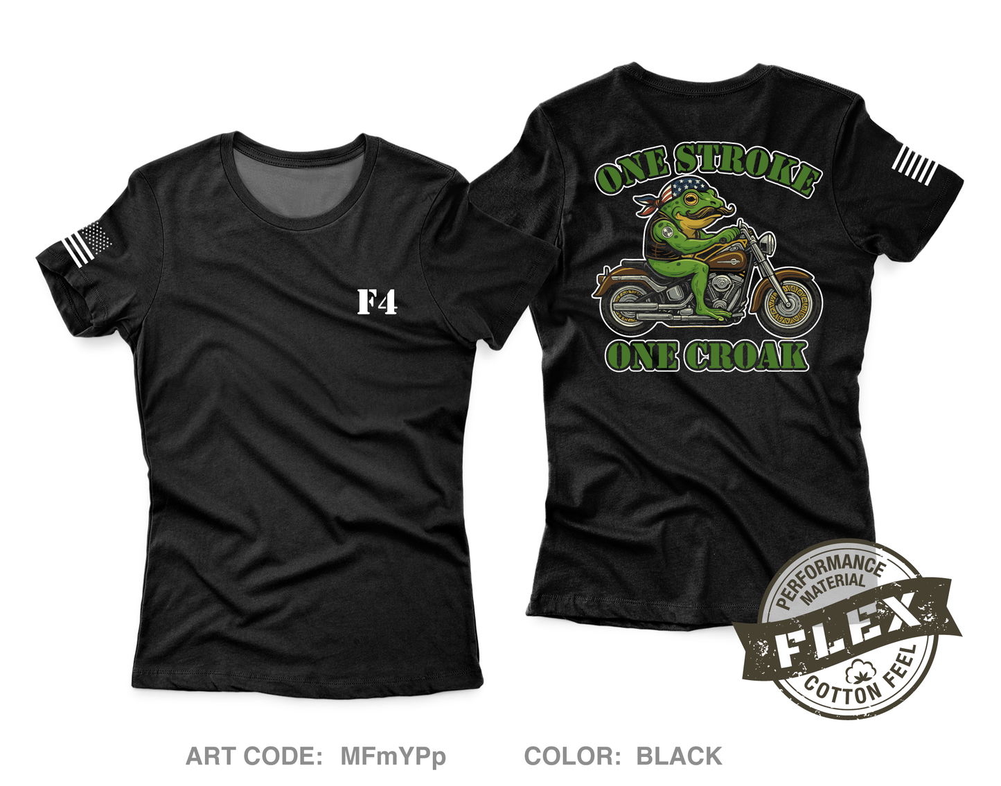 F4 Store 1 Core Women's SS Flex Performance Tee - MFmYPp