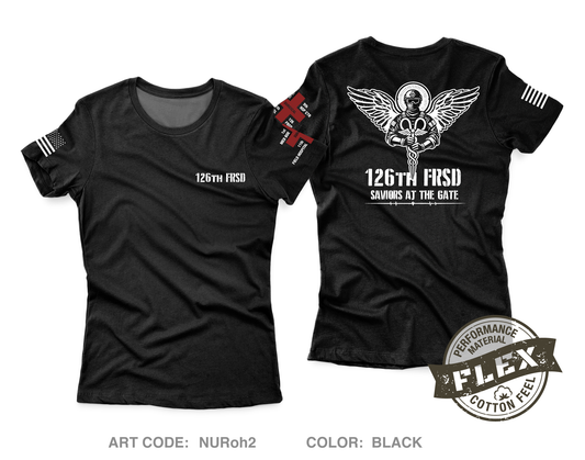 126th FRSD Core Women's SS Flex Performance Tee - NURoh2