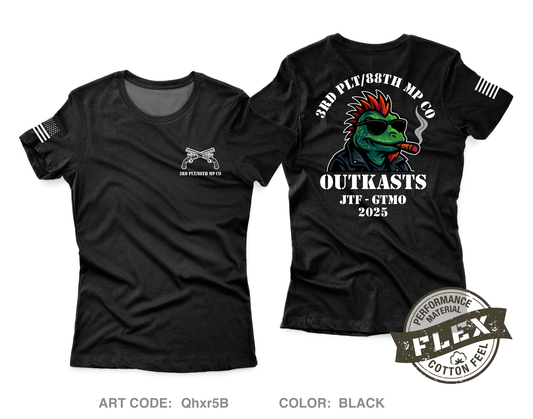 88th MP CO Core Women's SS Flex Performance Tee - Qhxr5B