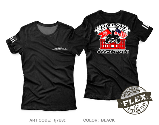 922nd EVCC Core Women's SS Flex Performance Tee - tj7U8c