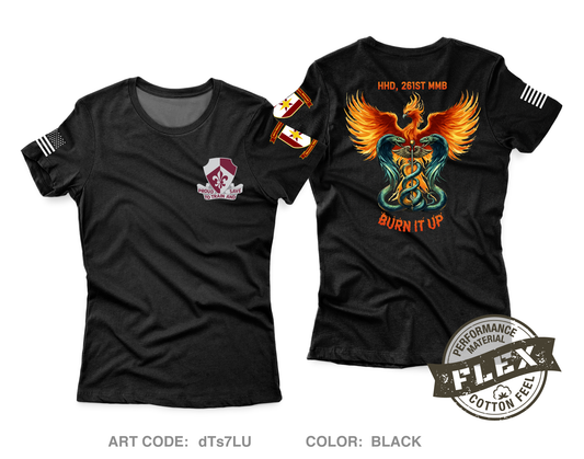 261st MMB Core Women's SS Flex Performance Tee - dTs7LU