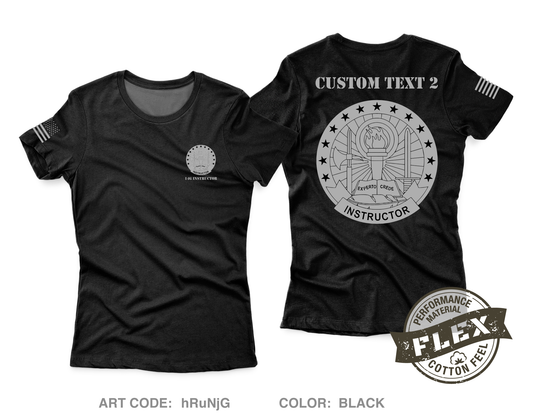 14G Instructors Core Women's SS Flex Performance Tee - hRuNjG