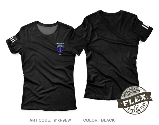 USAREUR-AF Core Women's SS Flex Performance Tee - mkR9EW