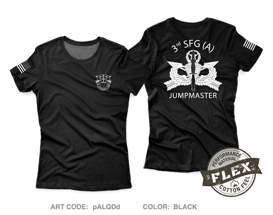 3D Special Forces Group Core Women's SS Flex Performance Tee - pALQDd