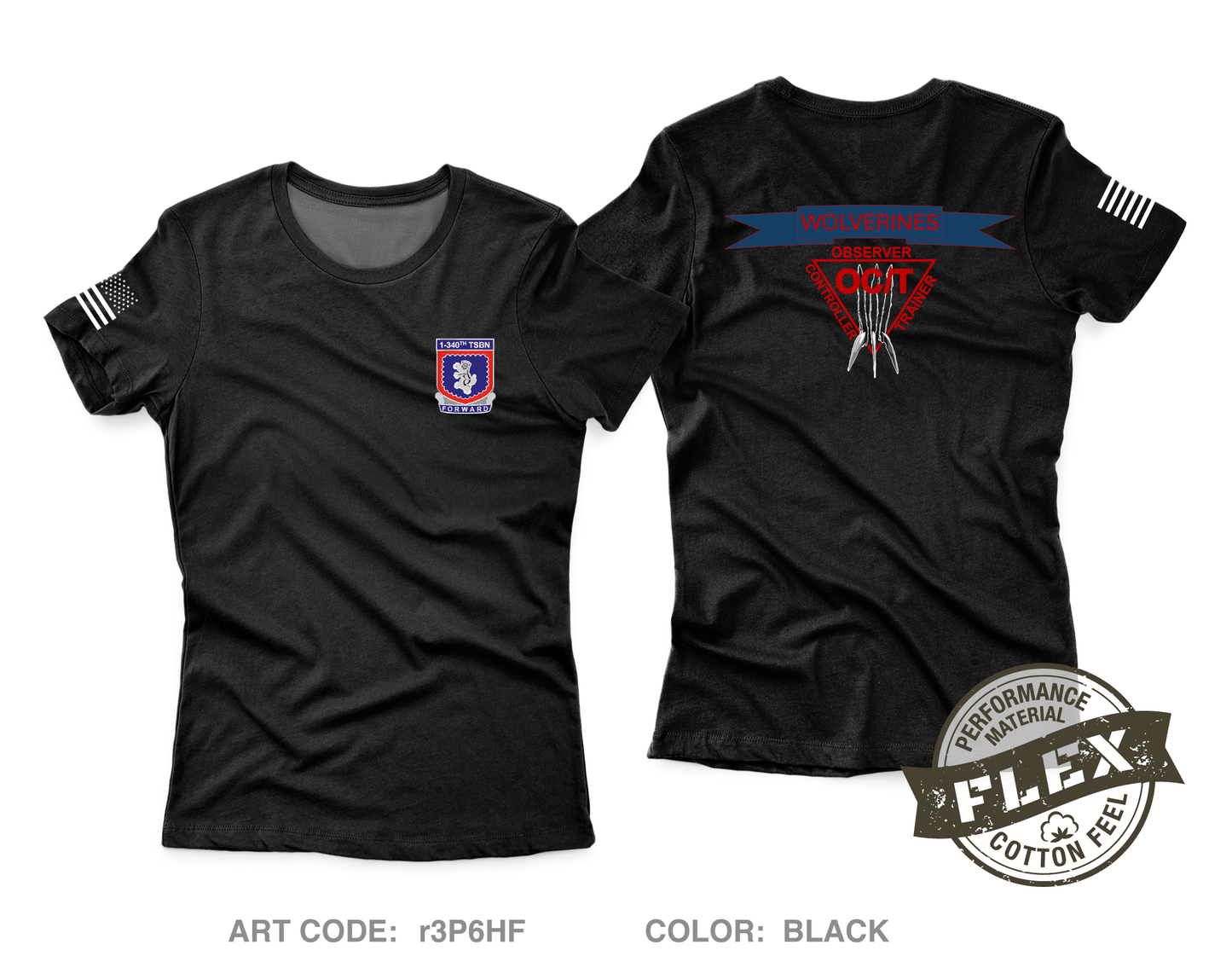 1-340 TSBN Core Women's SS Flex Performance Tee - r3P6HF