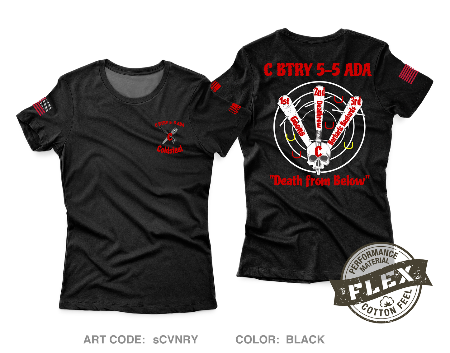 Charlie Battery 5-5 ADA Core Women's SS Flex Performance Tee - sCVNRY