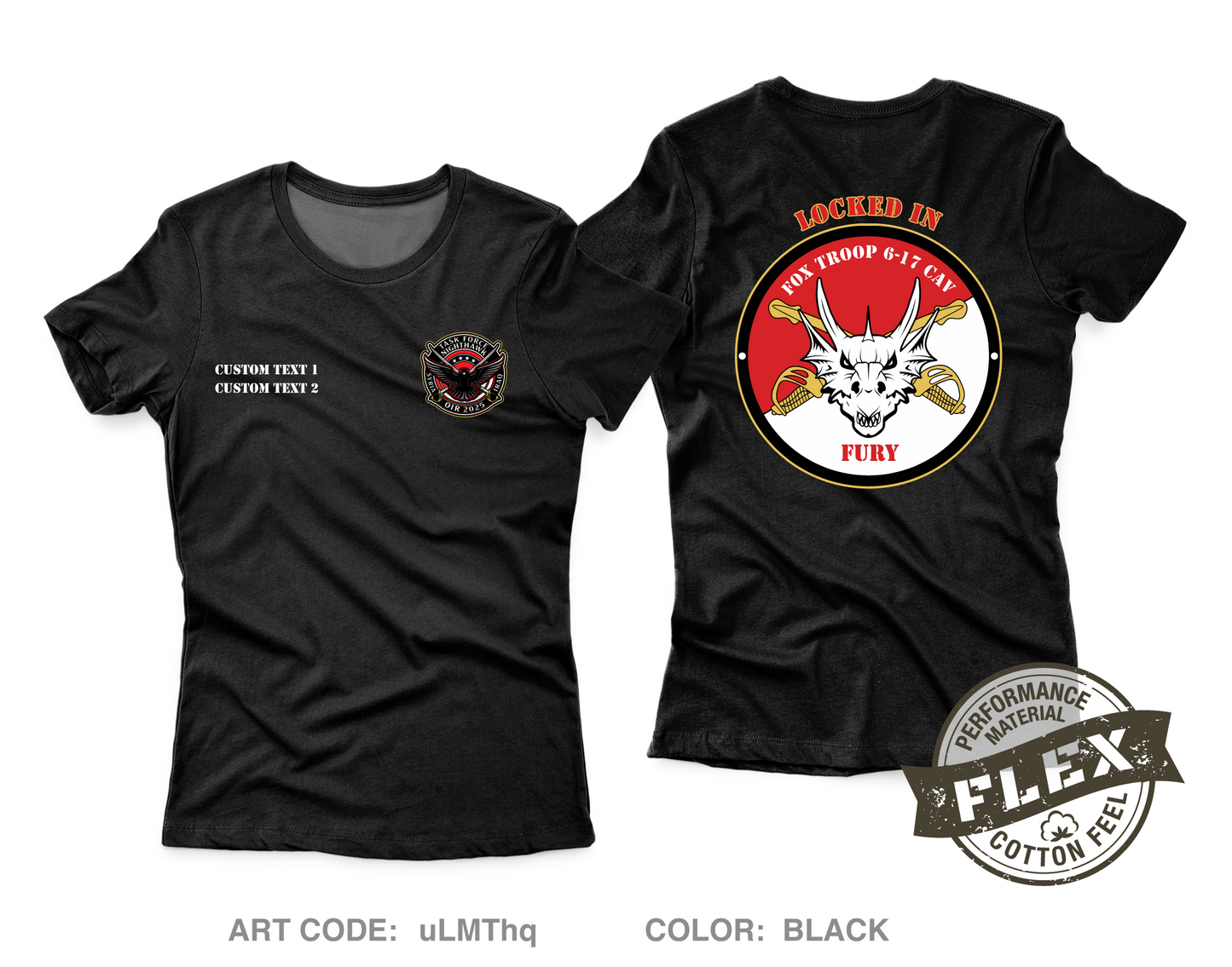 CUSTOM F/6-17 ACS Core Women's SS Flex Performance Tee - uLMThq
