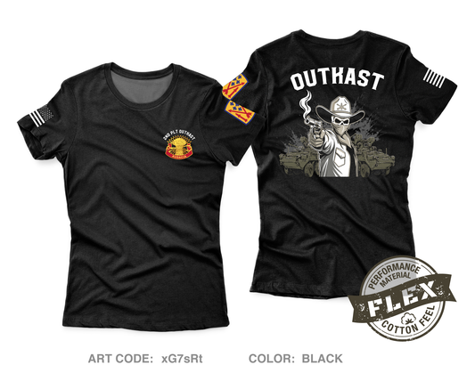 5-4 ADAR 2nd PLT ALPHA BTTRY Fundraising Collection Core Women's SS Flex Performance Tee - xG7sRt