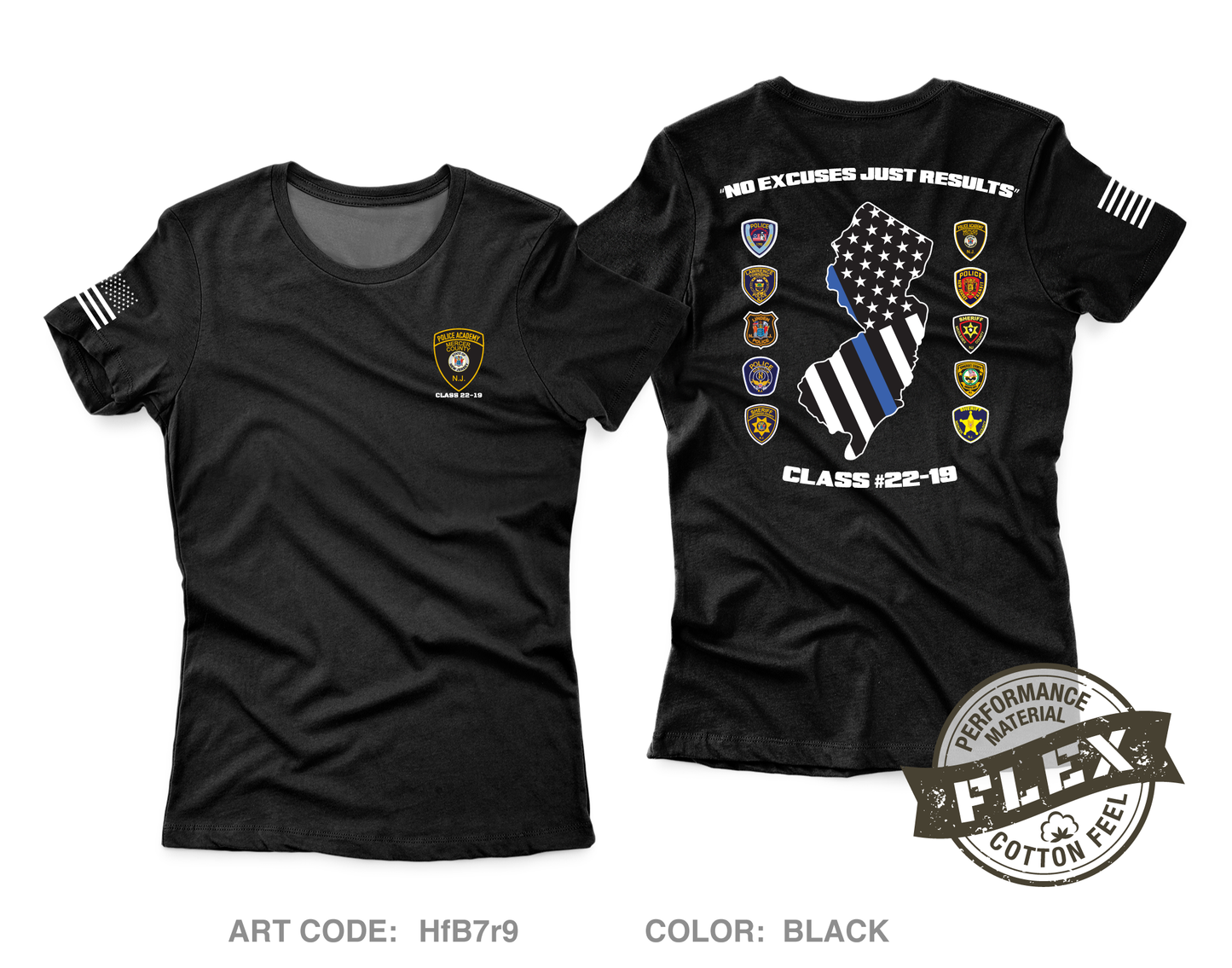 MCPA 2219 Store 1 Core Women's SS Flex Performance Tee - HfB7r9