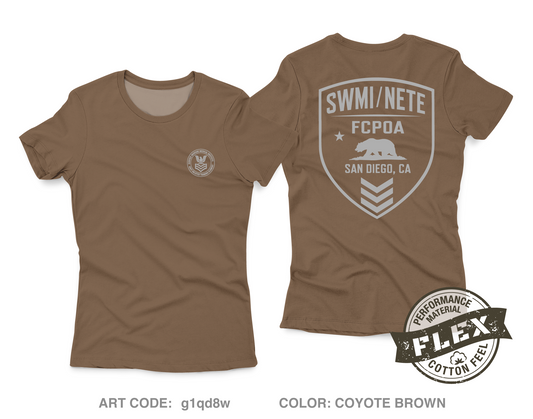 SWMI/NETE FCPOA Core Women's SS Flex Performance Tee - g1qd8w
