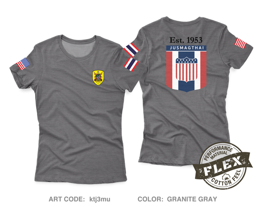 JUSMAGTHAI Women's SS Flex Performance Tee - ktj3mu