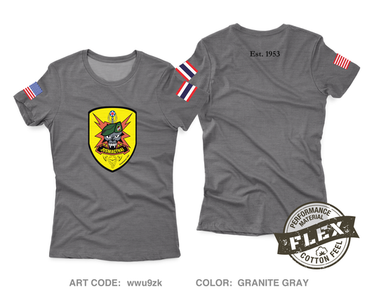 JUSMAGTHAI Women's SS Flex Performance Tee - wwu9zk
