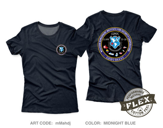 Military Unit (School) Core Women's SS Flex Performance Tee - mMahdj