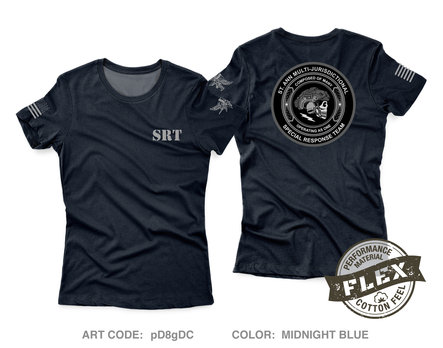 St. Ann SRT Core Women's SS Flex Performance Tee - pD8gDC