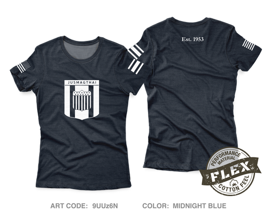 JUSMAGTHAI Women's SS Flex Performance Tee - 9UUz6N