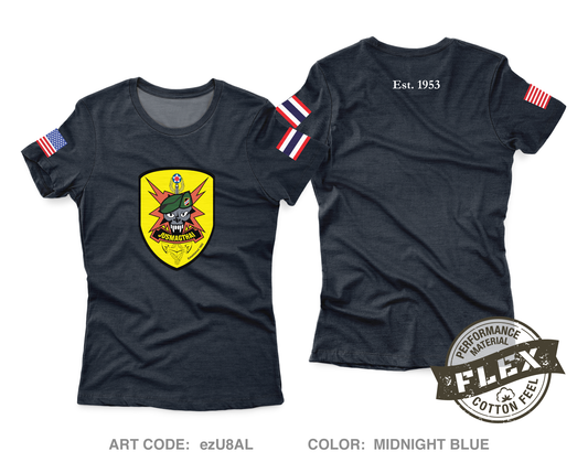 JUSMAGTHAI Women's SS Flex Performance Tee - ezU8AL