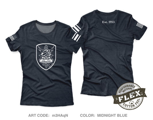 JUSMAGTHAI Women's SS Flex Performance Tee - m3HAqN