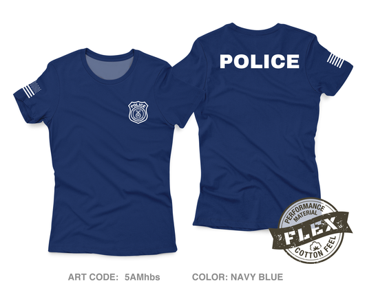 DAF Law Enforcement Academy Class 26-02 Core Women's SS Flex Performance Tee - 5AMhbs