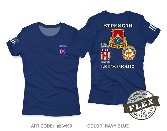 710 Light Support Battalion Core Women's SS Flex Performance Tee - ab6vKB