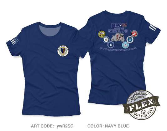 DHA J4 Fundraising Collection Core Women's SS Flex Performance Tee - ywR2SG