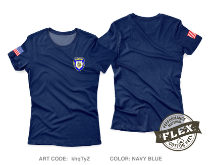 Georgetown University Police Department Core Women's SS Flex Performance Tee - khqTyZ