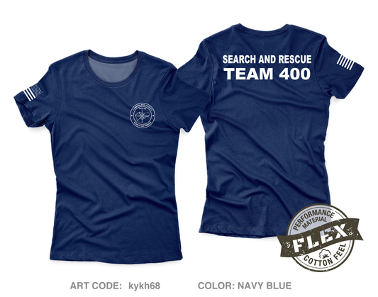 CUMBERLAND COUNTY SEARCH AND RESCUE Core Women's SS Flex Performance Tee - kykh68
