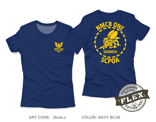 NMBC 1 SCPOA Core Women's SS Flex Performance Tee - tSneLv