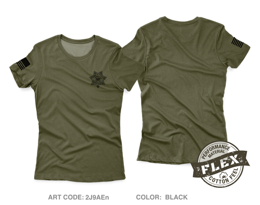 Franklin County Sheriffs Department Store 1 Core Women's SS Flex Performance Tee - 2J9AEn