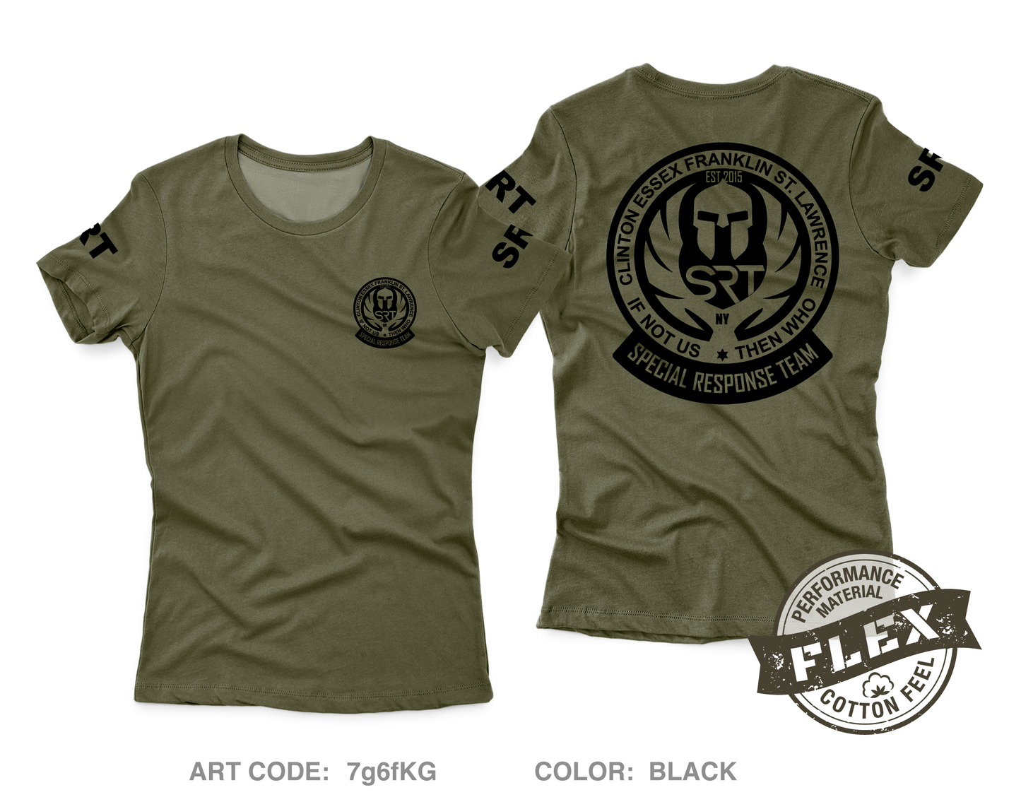 Northern Regional Special Response Team Core Women's SS Flex Performance Tee - 7g6fKG