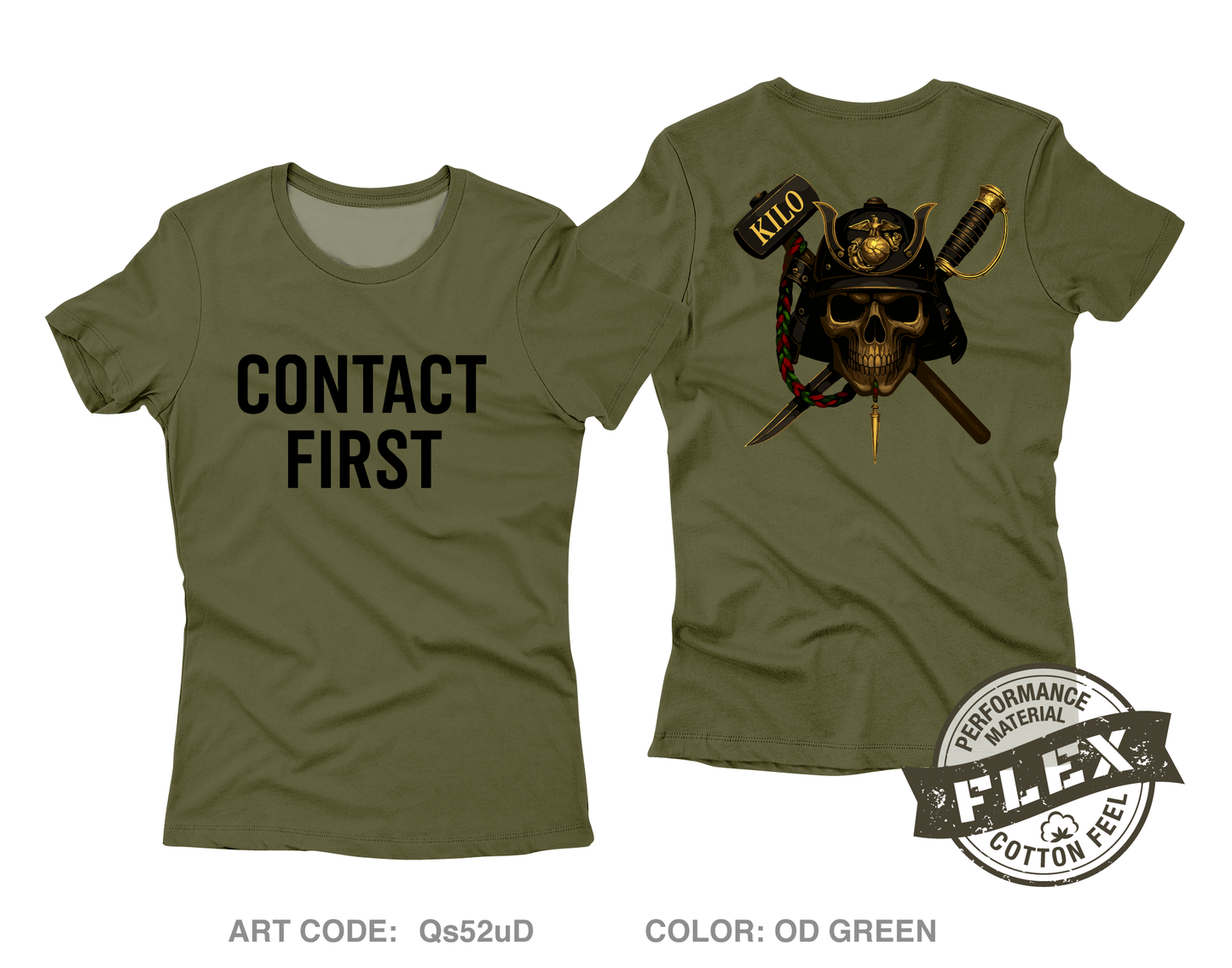 3rd Battalion 5th Marines Core Women's SS Flex Performance Tee - Qs52uD