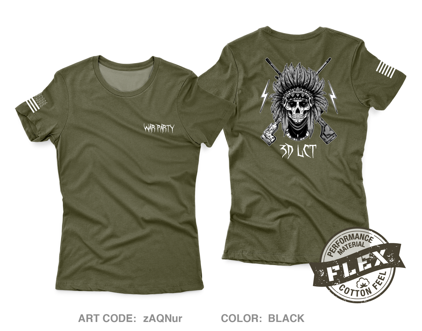 War party Core Women's SS Flex Performance Tee - zAQNur