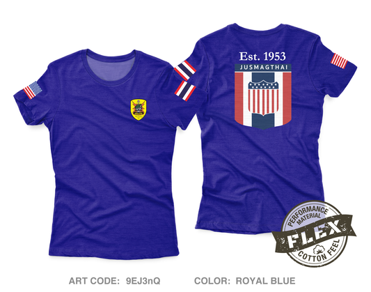JUSMAGTHAI Women's SS Flex Performance Tee - 9EJ3nQ