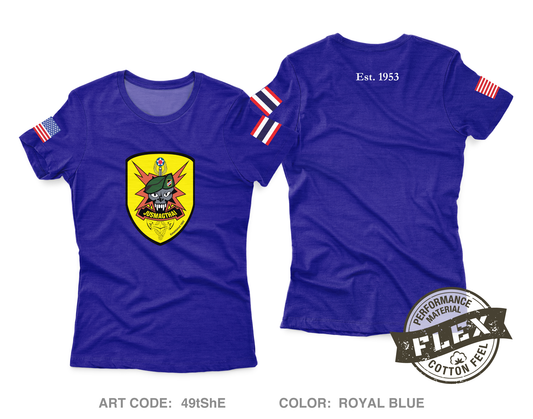 JUSMAGTHAI Women's SS Flex Performance Tee - 49tShE