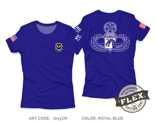 XVIII Airborne Corps OSJA Core Women's SS Flex Performance Tee - UryyCN